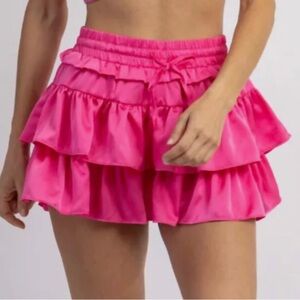 Pink Pants Store Ruffle Skirt